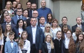 Uczniowie z Gilowic na gali w Collegium Novum UJ w Krakowie - 2019