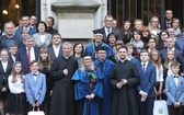 Uczniowie z Gilowic na gali w Collegium Novum UJ w Krakowie - 2019