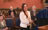 Uczniowie z Gilowic na gali w Collegium Novum UJ w Krakowie - 2019