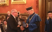 Uczniowie z Gilowic na gali w Collegium Novum UJ w Krakowie - 2019