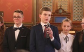 Uczniowie z Gilowic na gali w Collegium Novum UJ w Krakowie - 2019