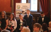 Uczniowie z Gilowic na gali w Collegium Novum UJ w Krakowie - 2019
