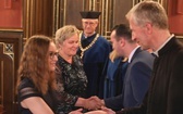 Uczniowie z Gilowic na gali w Collegium Novum UJ w Krakowie - 2019