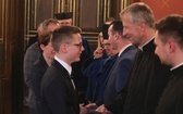 Uczniowie z Gilowic na gali w Collegium Novum UJ w Krakowie - 2019