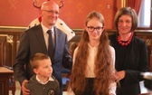 Uczniowie z Gilowic na gali w Collegium Novum UJ w Krakowie - 2019