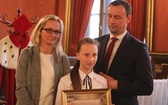 Uczniowie z Gilowic na gali w Collegium Novum UJ w Krakowie - 2019