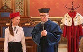 Uczniowie z Gilowic na gali w Collegium Novum UJ w Krakowie - 2019