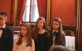 Uczniowie z Gilowic na gali w Collegium Novum UJ w Krakowie - 2019