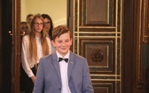 Uczniowie z Gilowic na gali w Collegium Novum UJ w Krakowie - 2019