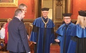 Uczniowie z Gilowic na gali w Collegium Novum UJ w Krakowie - 2019