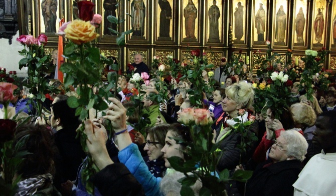 Kraków. Uroczystości ku czci św. Rity w kościele św. Katarzyny Aleksandryjskiej