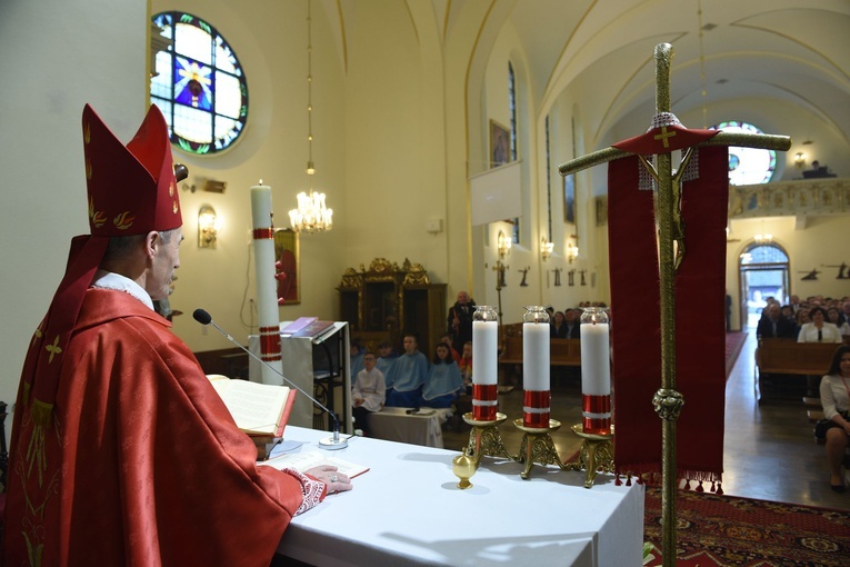 Bierzmowanie w Samocicach