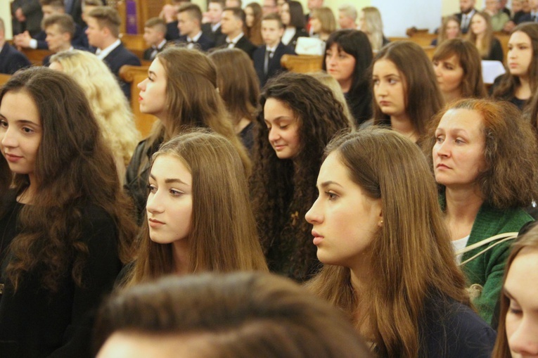 Bierzmowanie w Żabnie