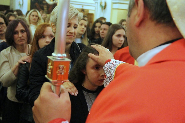 Bierzmowanie w Żabnie