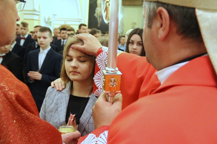 Bierzmowanie w Żabnie