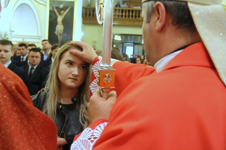 Bierzmowanie w Żabnie