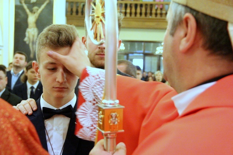 Bierzmowanie w Żabnie