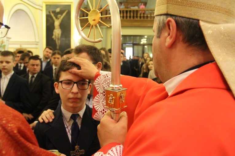 Bierzmowanie w Żabnie