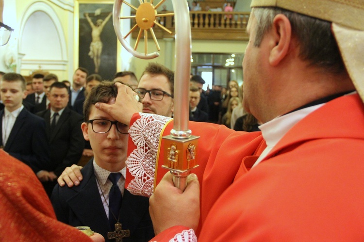 Bierzmowanie w Żabnie