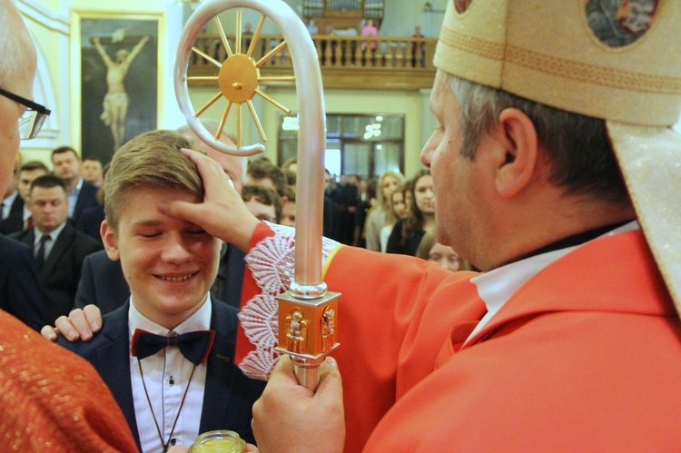 Bierzmowanie w Żabnie