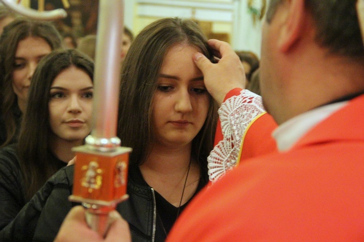 Bierzmowanie w Żabnie