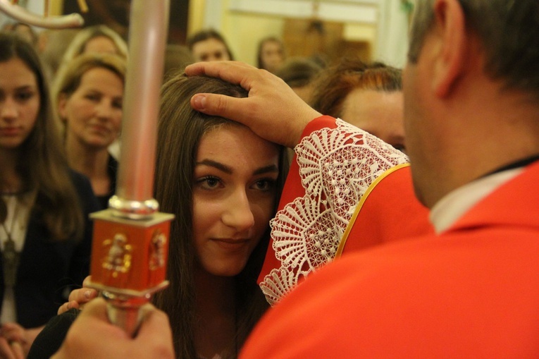 Bierzmowanie w Żabnie