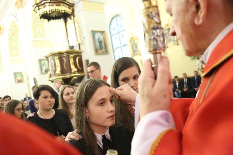 Bierzmowanie w Oleśnie