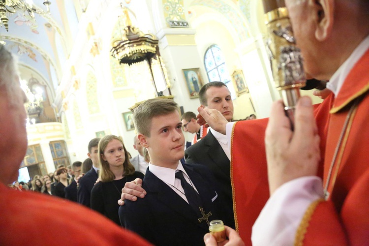 Bierzmowanie w Oleśnie