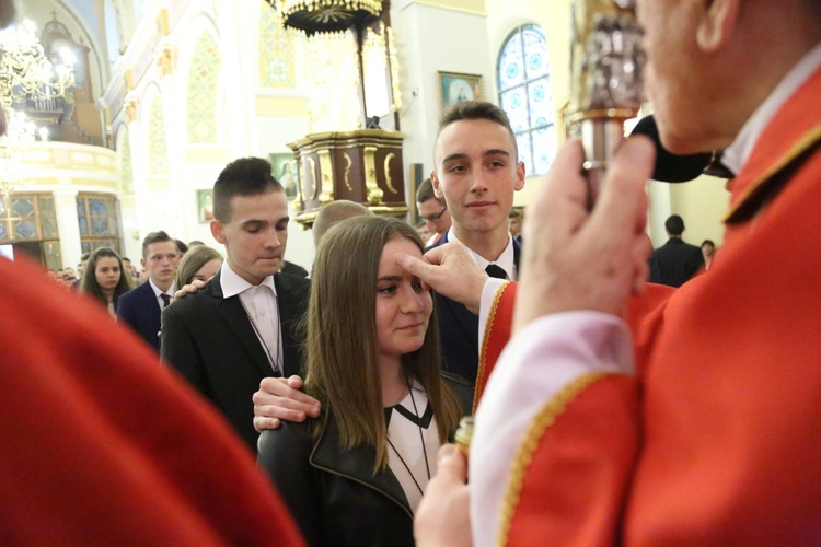 Bierzmowanie w Oleśnie