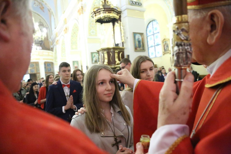 Bierzmowanie w Oleśnie