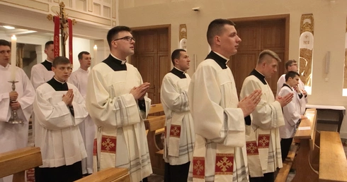 Wyznanie wiary kandydatów do święceń
