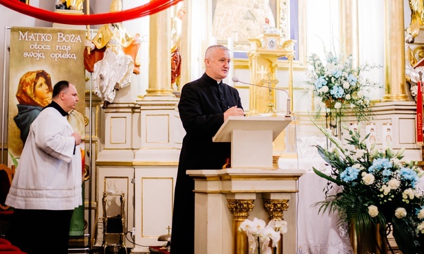 O duchowej adopcji mówił ks. Tomasz Kancelarczyk.