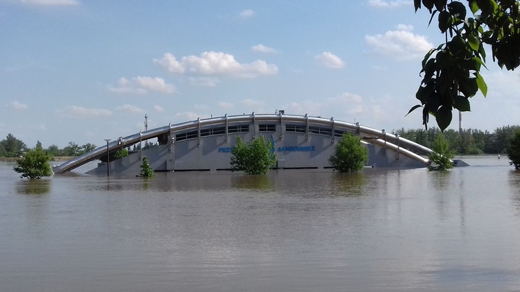 25 maja 2019 r. Wisła w Sandomierzu 