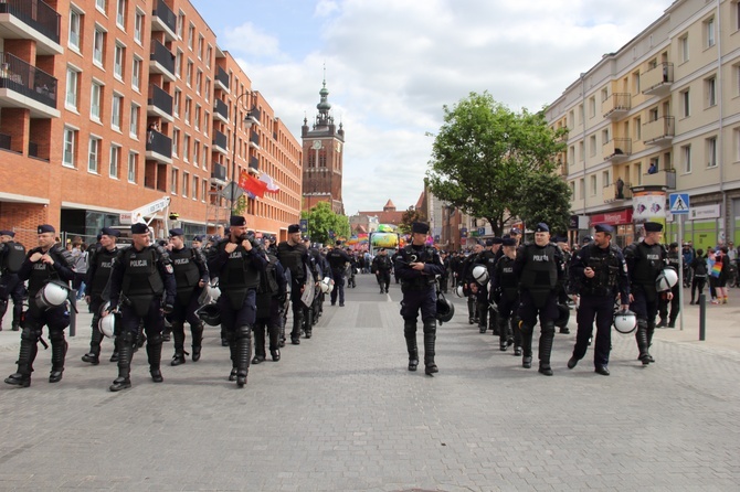 Marsz LGBT i kontrmanifestacje w Gdańsku