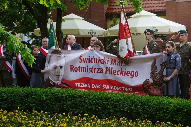 I Marsz Rotmistrza Pileckiego w Świdnicy