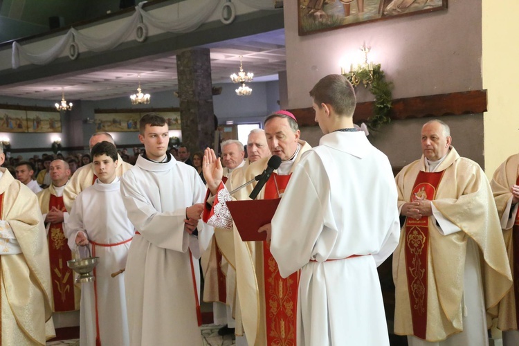 Poświęcenie ołtarzy w Jodłowej Górnej