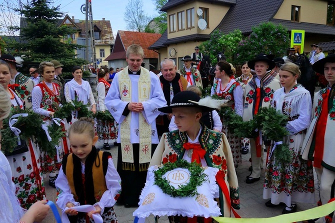 Góralskie prymicje w Poroninie