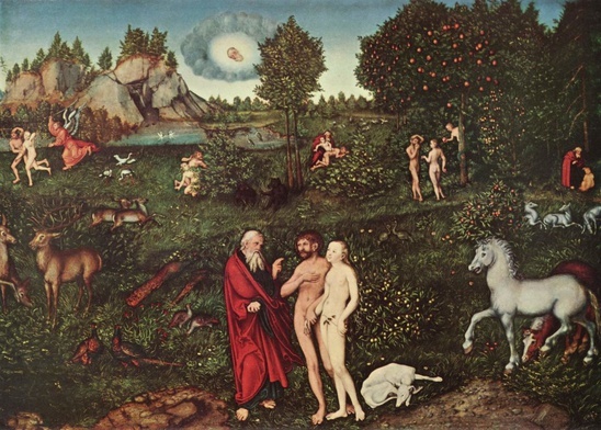 Lucas Cranach Starszy, Adam i Ewa