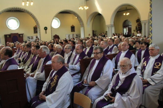 Uroczystość pogrzebowa biskupa Jana Bagińskiego