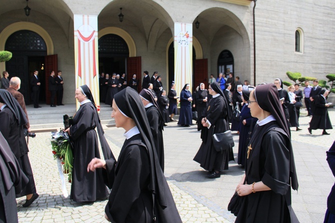 Uroczystość pogrzebowa biskupa Jana Bagińskiego