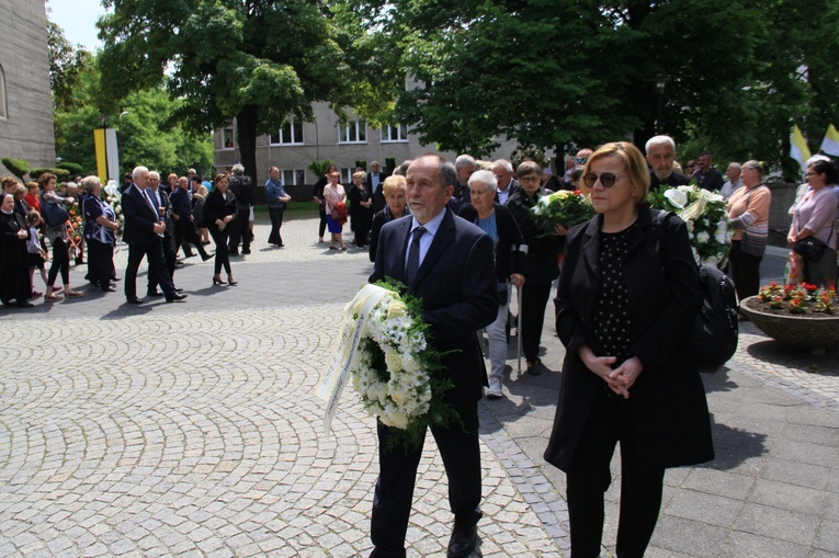 Uroczystość pogrzebowa biskupa Jana Bagińskiego