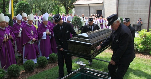 Pogrzeb biskupa Jana Bagińskiego
