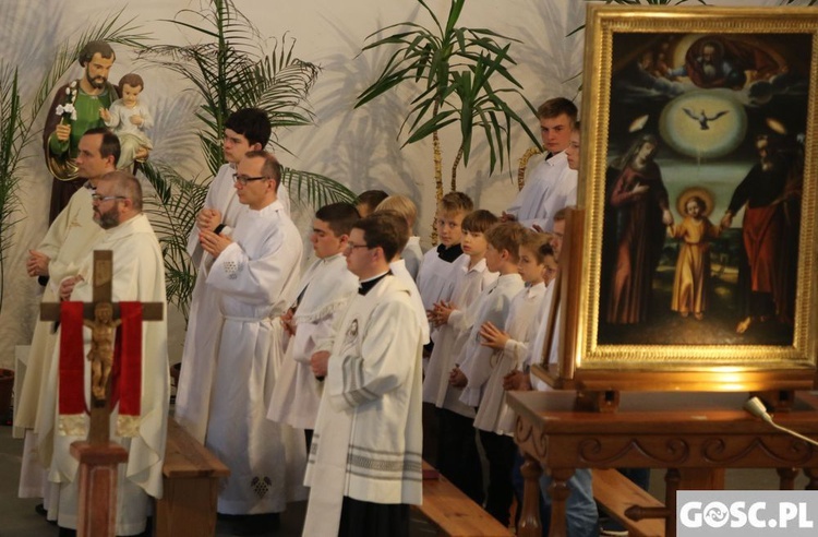 Peregrynacja obrazu św. Józefa w Zielonej Górze w parafii pw. MB Nieustającej Pomocy