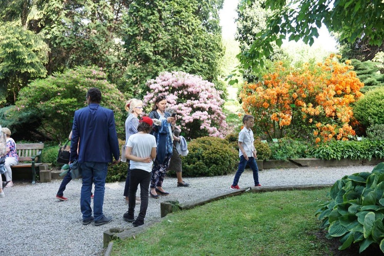 Maj w wojsławickim arboretum