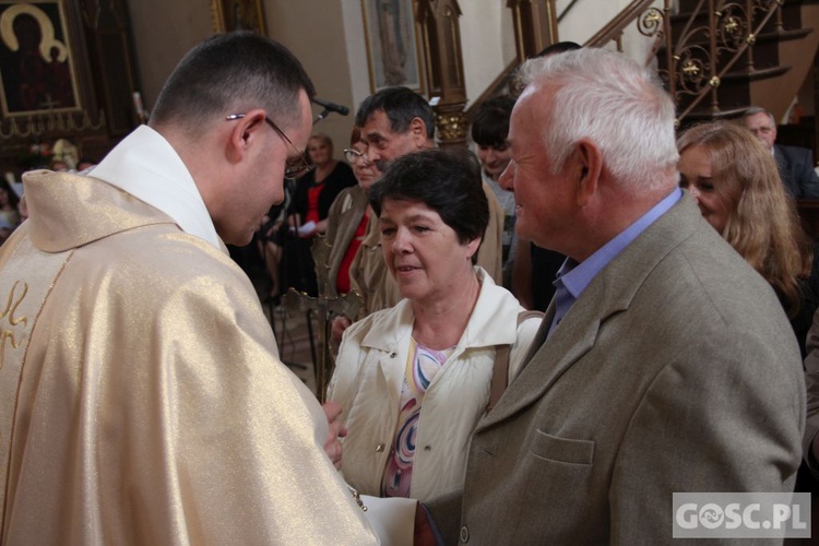 Odnowienie przysięgi małżeńskiej w parafii pw. Podwyższenia Krzyża Świętego w Sulechowie