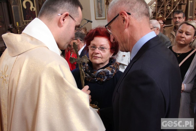 Odnowienie przysięgi małżeńskiej w parafii pw. Podwyższenia Krzyża Świętego w Sulechowie