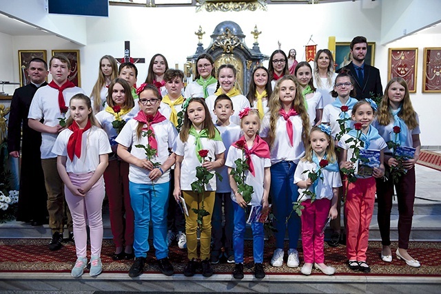 ▲	Koncert w kościele parafialnym.