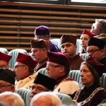 Abp Celestino Migliore z tytułem doktora honoris causa