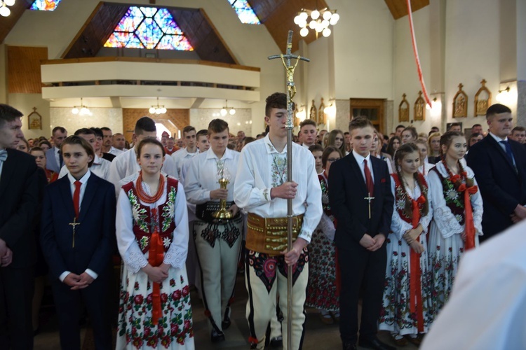 Bierzmowanie w Ochotnicy Górnej