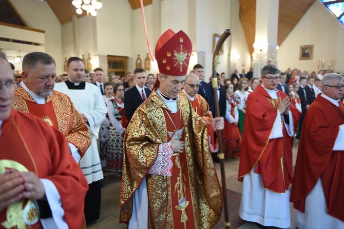 Bierzmowanie w Ochotnicy Górnej